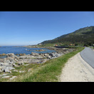 Die (Fahrrad-)Wege erlauben meist den Blick auf das Meer